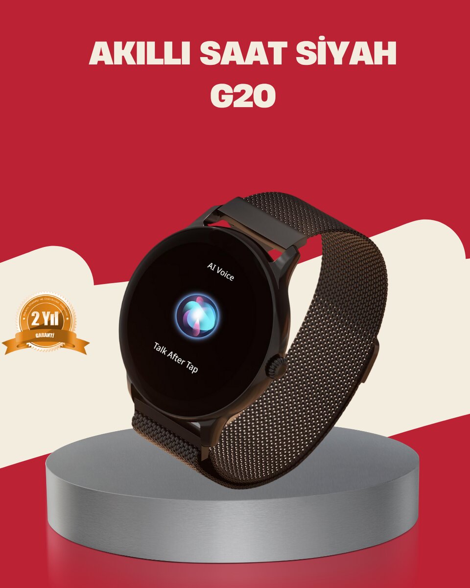 Haino Teko G20 Mini – Şık, Suya Dayanıklı, Bildirim ve Spor Modlu Akıllı Saat Haino Teko G20 Mini – Şık, Suya Dayanıklı, Bildirim ve Spor Modlu Akıllı Saat