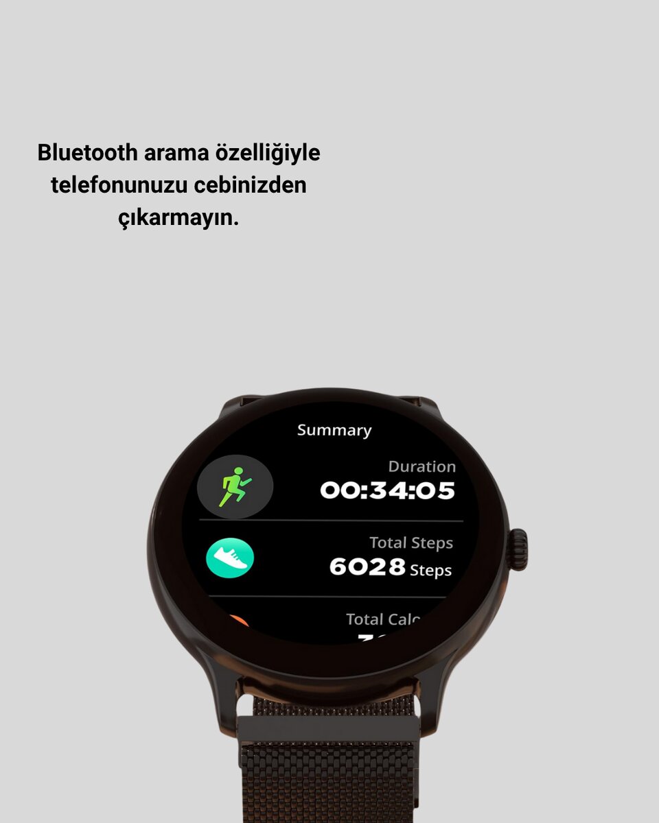 Akıllı Saat – Dokunmatik Ekran, Kalp Atışı ve Spor Takibi Akıllı Saat – Dokunmatik Ekran, Kalp Atışı ve Spor Takibi