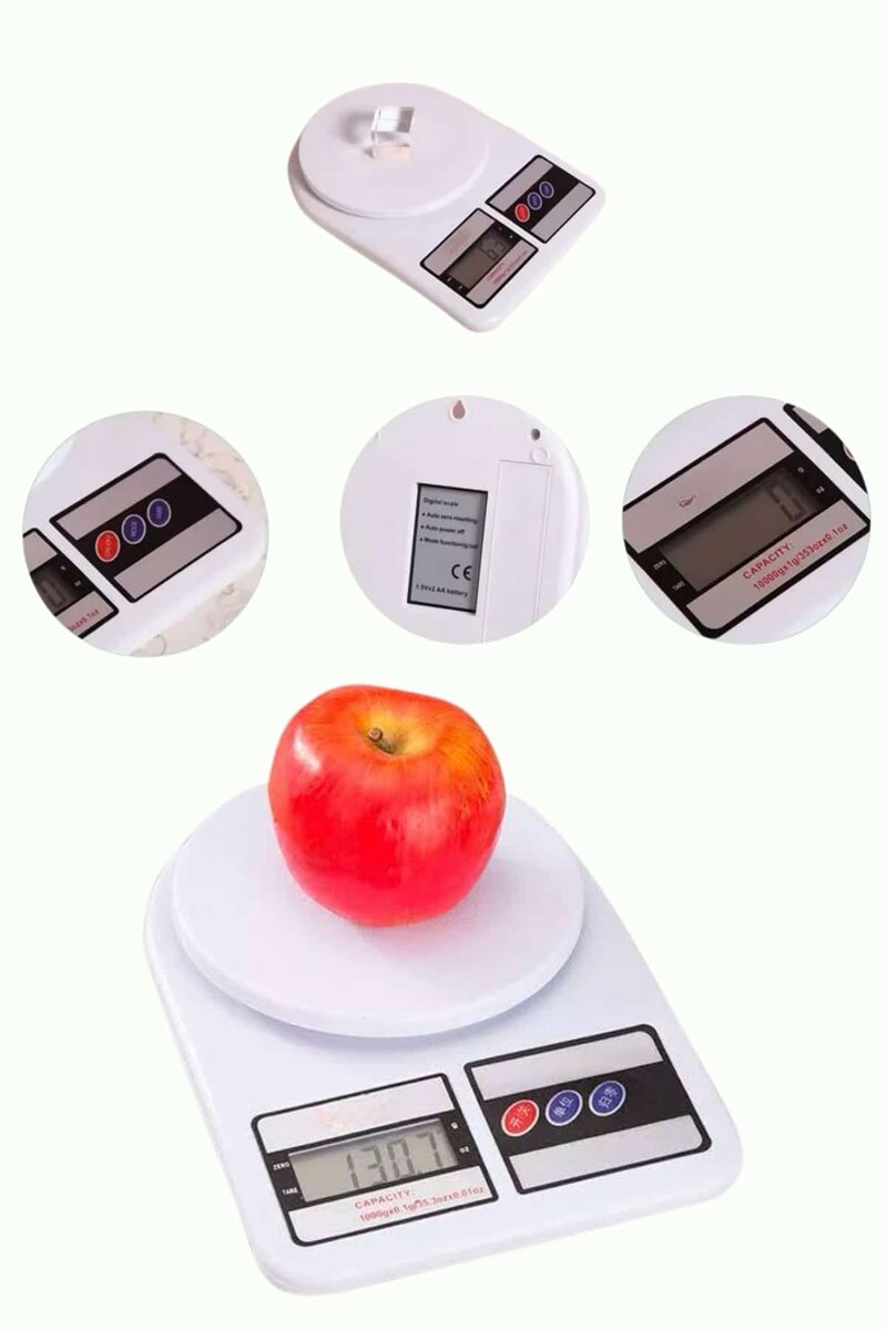 Mutfak Tartısı Dijital Göstergeli Hassas Tartı 10 Kg Kapasiteli Mutfak Tartısı Dijital Göstergeli Hassas Tartı 10 Kg Kapasiteli