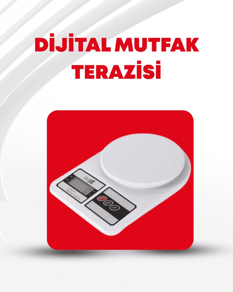 10 Kg Kapasiteli LCD Ekranlı Dijital Mutfak Tartıs 10 Kg Kapasiteli LCD Ekranlı Dijital Mutfak Tartıs