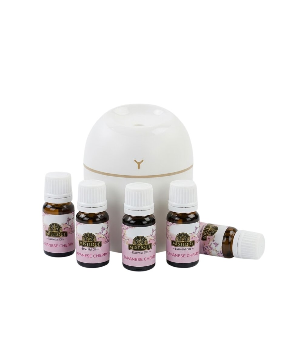 Aromaterapi Özellikli Mini Hava Nemlendirici 5 Esans Hediyeli LED Işıklı Difüzör Aromaterapi Özellikli Mini Hava Nemlendirici 5 Esans Hediyeli LED Işıklı Difüzör