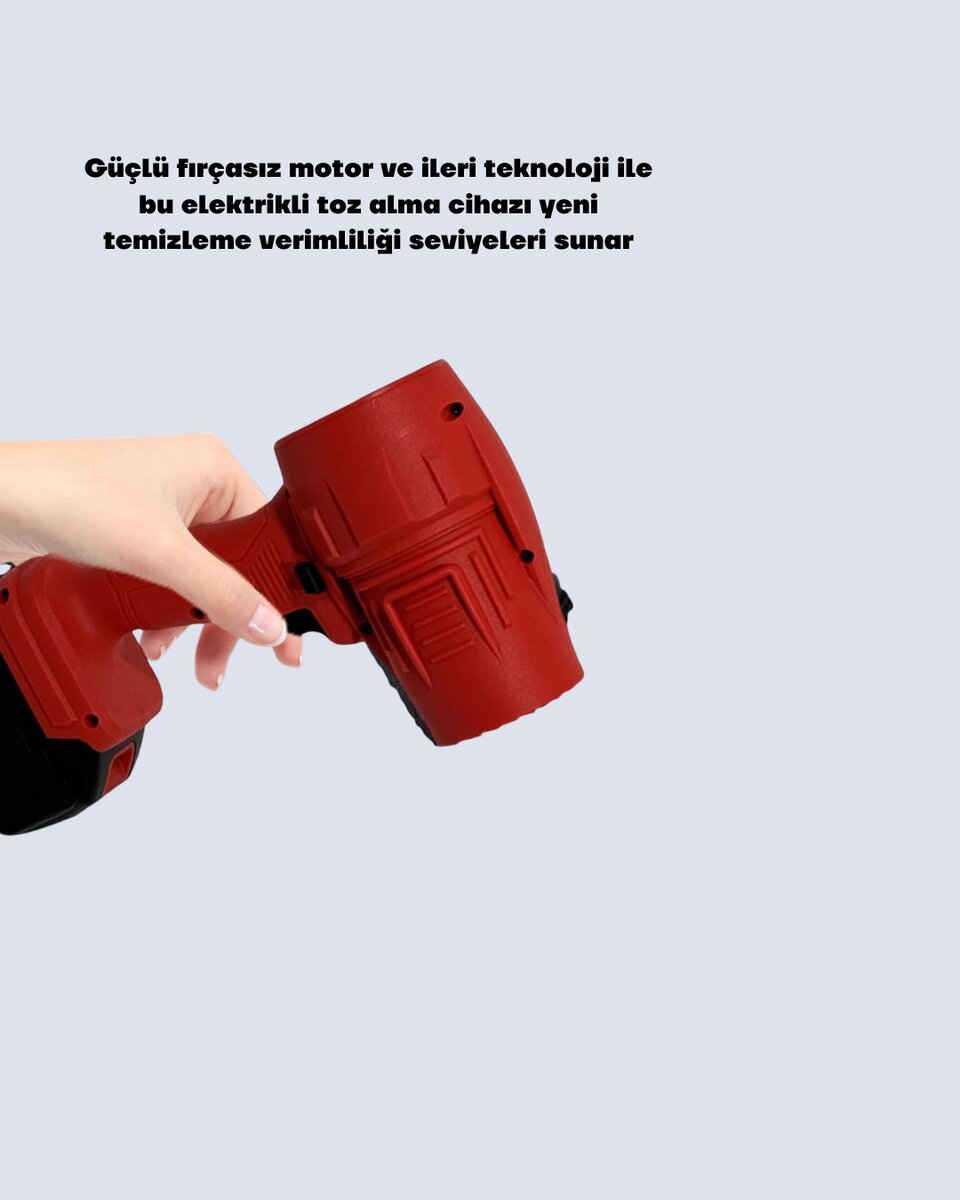 Yüksek Hızlı Elektrikli Toz Temizleme ve Üfleme Cihazı Yüksek Hızlı Elektrikli Toz Temizleme ve Üfleme Cihazı