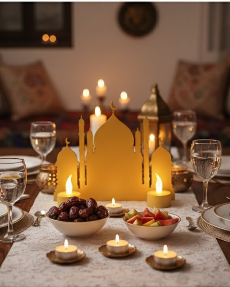 3D İki Mumlu Cami Dekor 2 Pilli LED Mum Hediyeli Masa Üstü Süs 3D İki Mumlu Cami Dekor 2 Pilli LED Mum Hediyeli Masa Üstü Süs