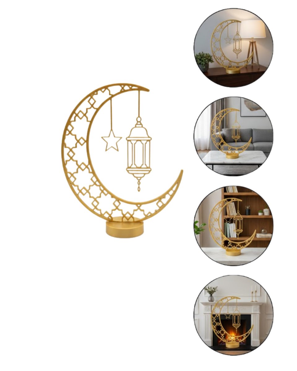 3D Hilal Cami Biblo 20x20 cm Özel Tasarım Özel Baskı Ürün 3D Hilal Cami Biblo 20x20 cm Özel Tasarım Özel Baskı Ürün