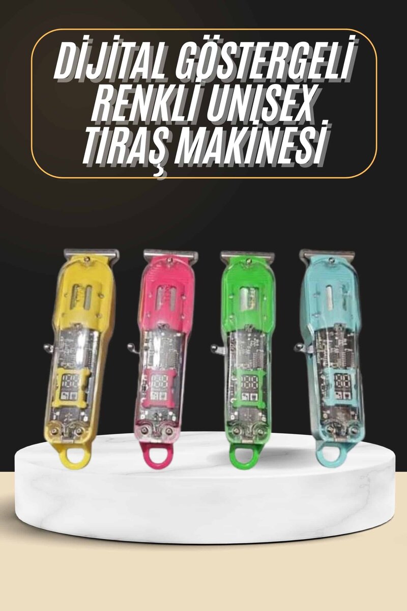 Tıraş Makinesi Renkli Dijital Göstergeli Epilasyon Öncesi Kısaltma Makinesi Tıraş Makinesi Renkli Dijital Göstergeli Epilasyon Öncesi Kısaltma Makinesi