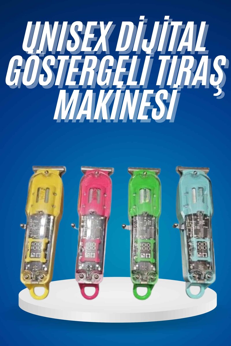 Tıraş Makinesi Unısex Güçlü Motor Kapasiteli Epilasyon Öncesi Kısaltma Makinesi