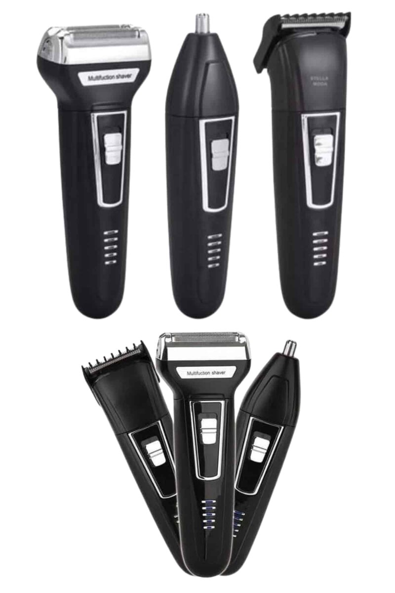 3'lü Set Saç Sakal Kesme Traş Makinesi Burun Kılı Alma Tıraş Makinesi 3'lü Set Saç Sakal Kesme Traş Makinesi Burun Kılı Alma Tıraş Makinesi