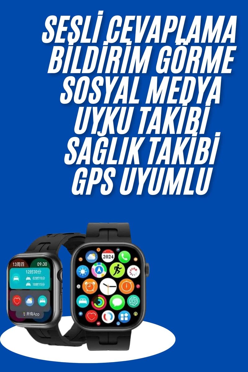 Yeni Nesil Akıllı Saat Amoled Ekran Yüksek Çözünürlüklü 41 mm Kasa Yeni Nesil Akıllı Saat Amoled Ekran Yüksek Çözünürlüklü 41 mm Kasa