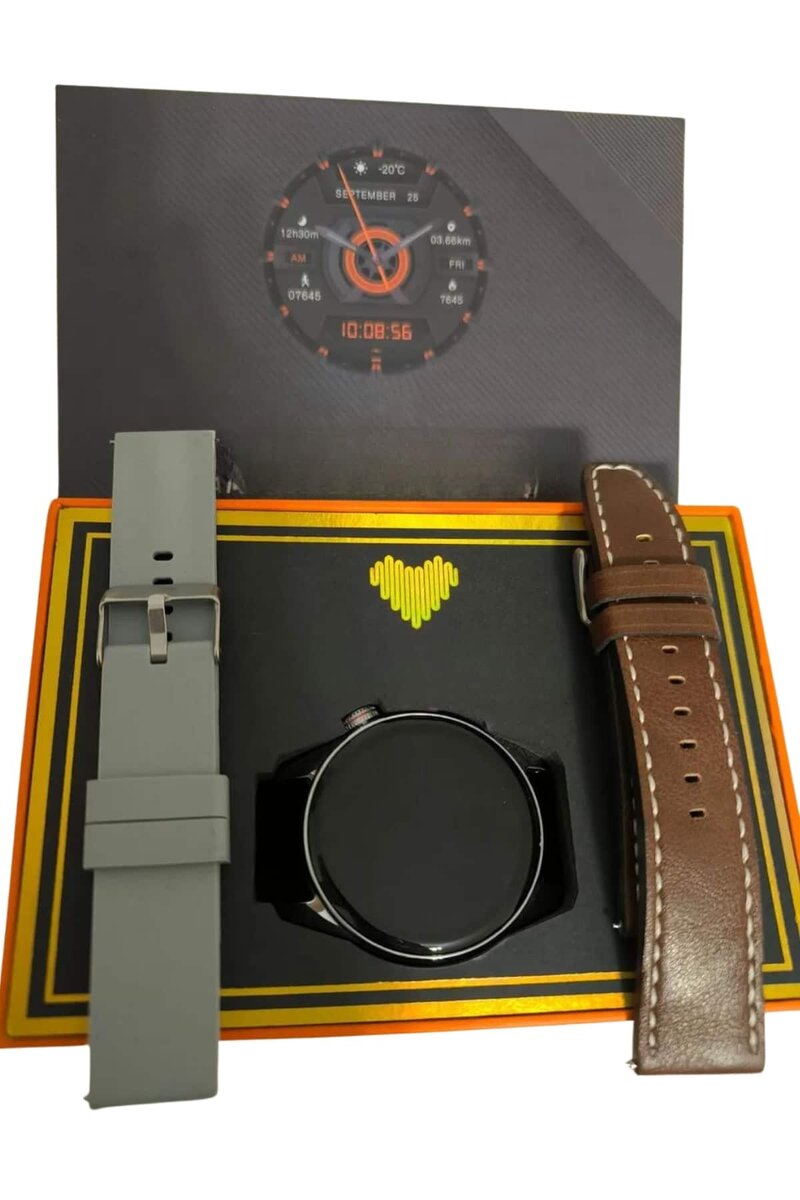 Yuvarlak Kasa 46mm Akıllı Saat Android Ve IOS Uyumlu Uyku ve Sağlık Takibi Yuvarlak Kasa 46mm Akıllı Saat Android Ve IOS Uyumlu Uyku ve Sağlık Takibi