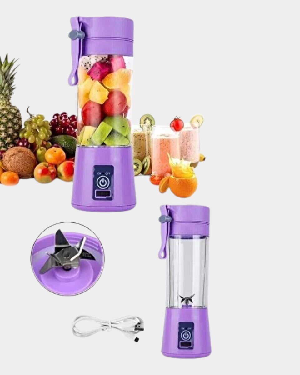 Taşınabilir Şişe Blender 380ml Şarjlı Spor Smoothie Shake Karıştırıcı Taşınabilir Şişe Blender 380ml Şarjlı Spor Smoothie Shake Karıştırıcı