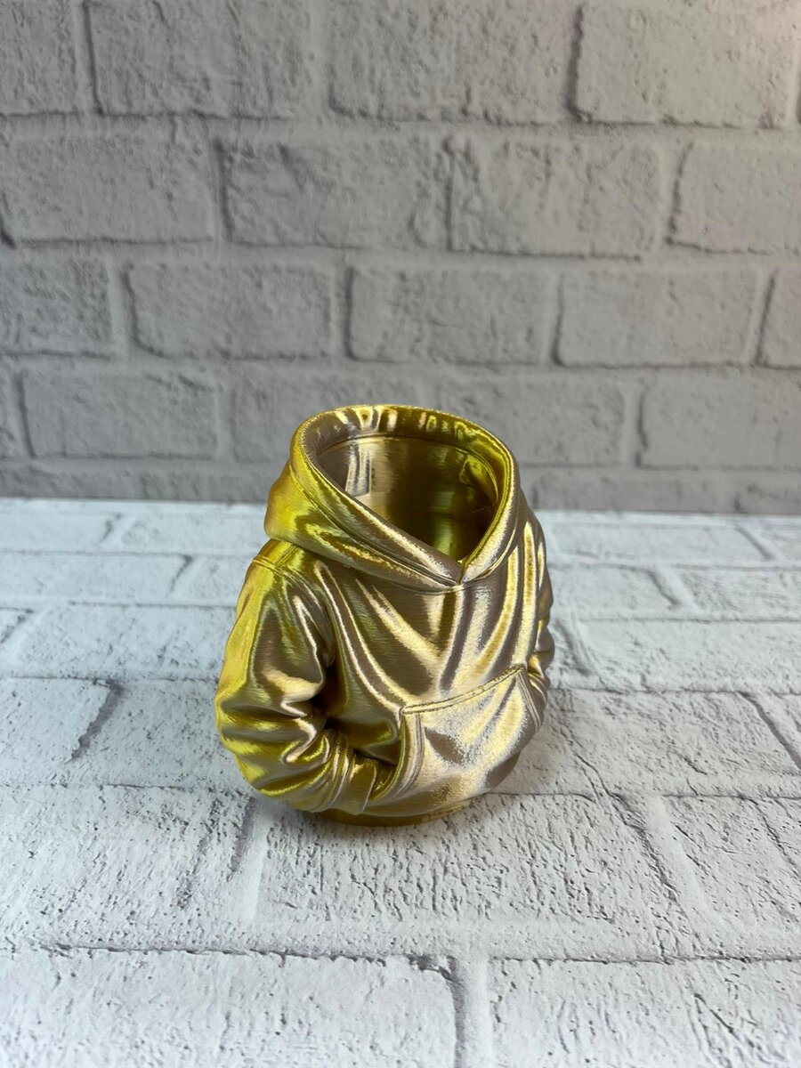 Dekoratif Gold Hoodie Kalemlik 10x10 cm Dekoratif Gold Hoodie Kalemlik 10x10 cm