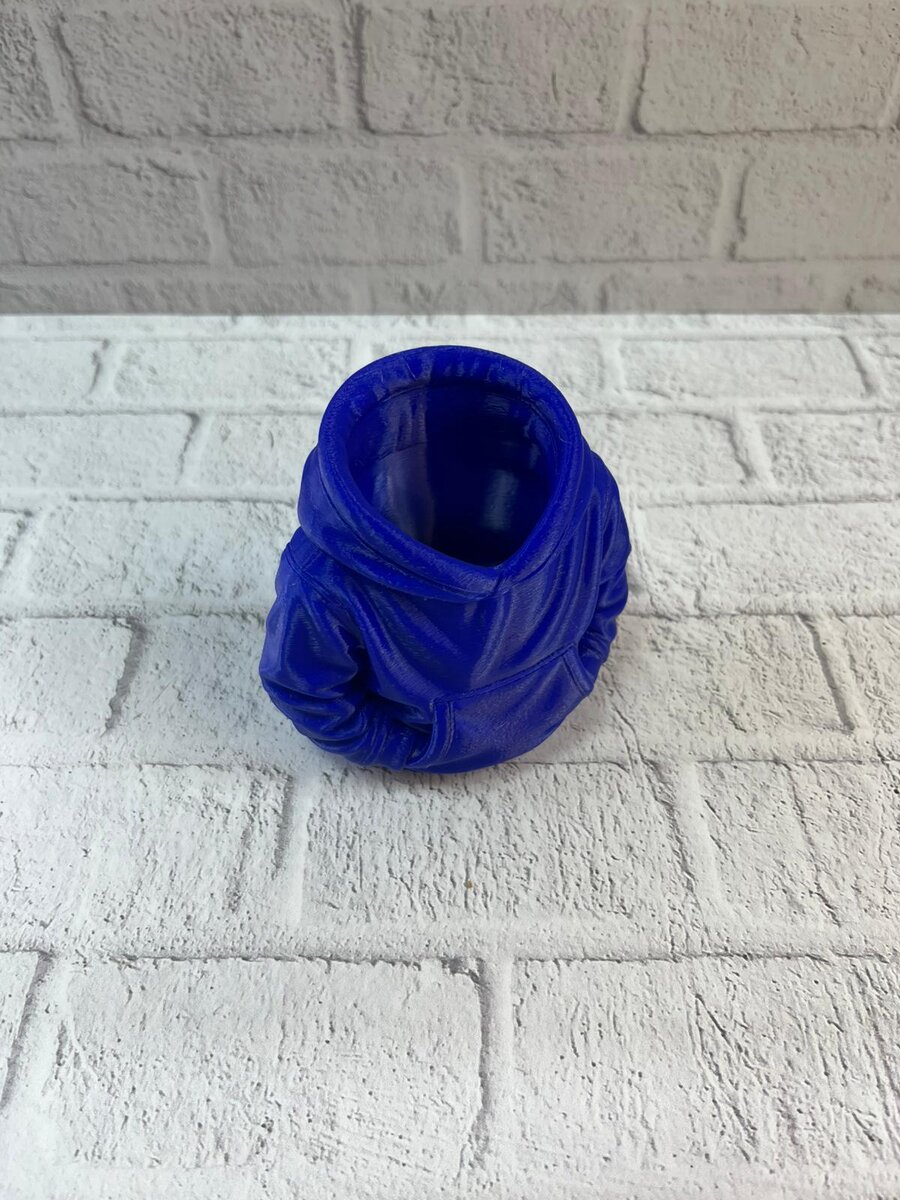 Dekoratif Lacivert Hoodie Kalemlik 10x10 cm