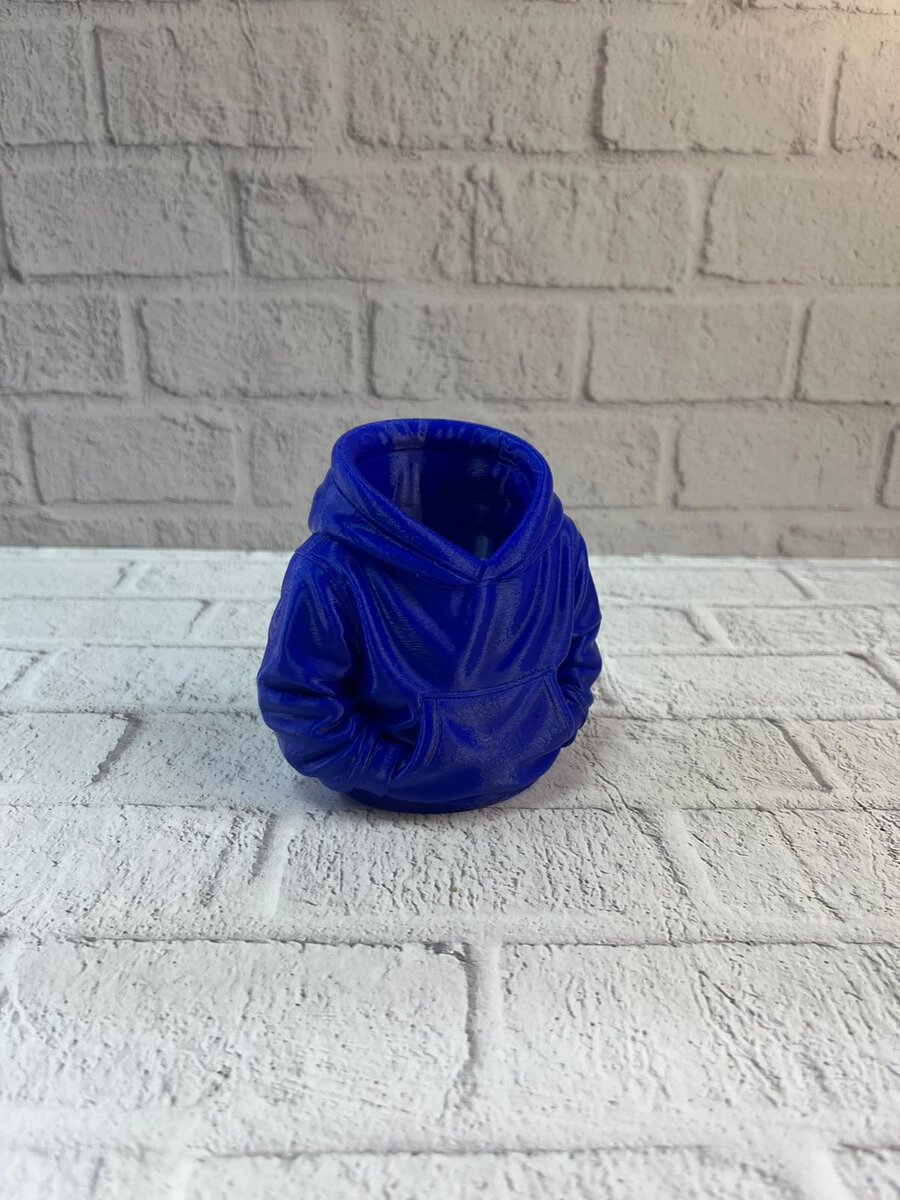 Lacivert Hoodie Kalemlik 10x10 cm Masa Üstü Düzenleyici
