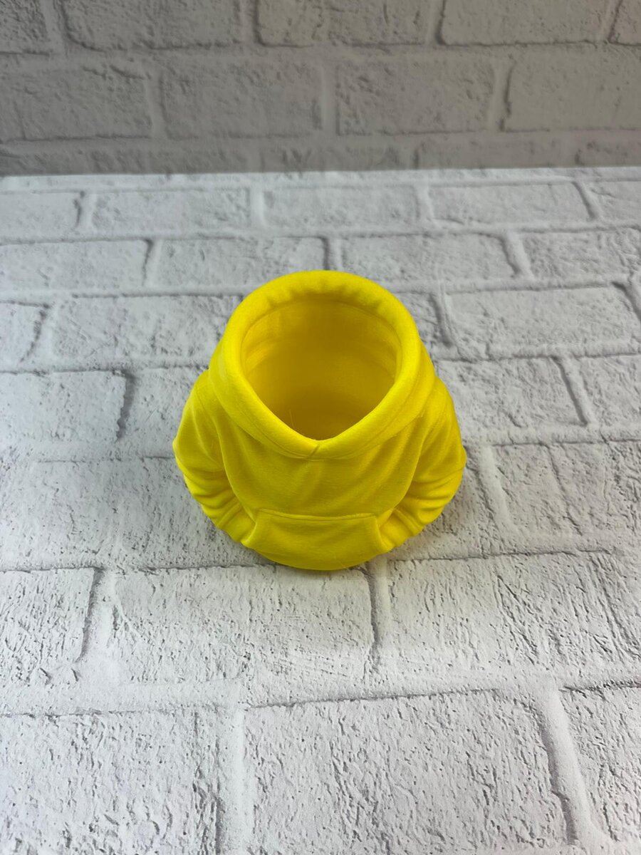 Sarı Hoodie Kalemlik 10x10 cm Masa Üstü Düzenleyici Sarı Hoodie Kalemlik 10x10 cm Masa Üstü Düzenleyici