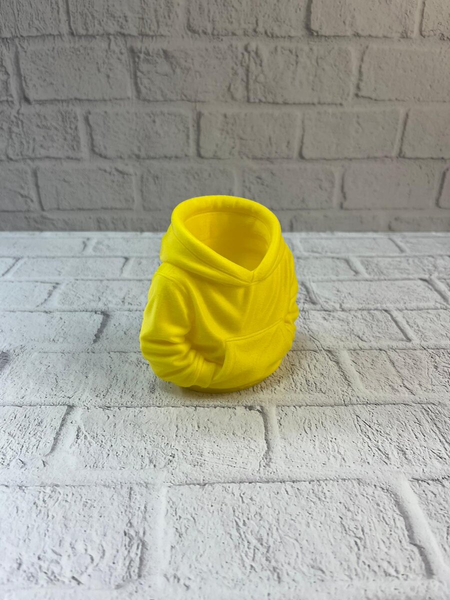 Sarı Hoodie Kalemlik 10x10 cm Masa Üstü Düzenleyici Sarı Hoodie Kalemlik 10x10 cm Masa Üstü Düzenleyici