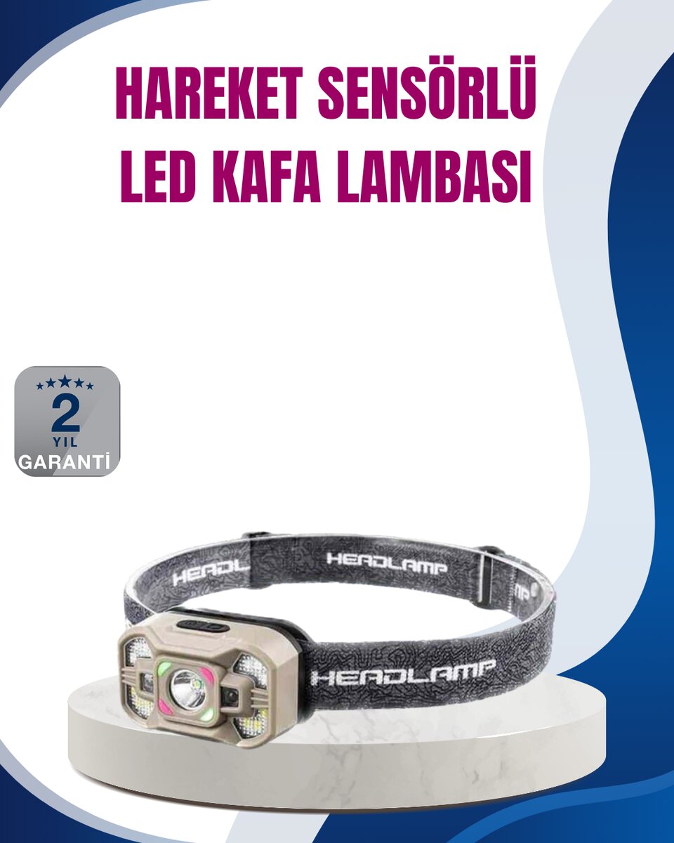 Hareket Sensörlü LED Far 45 Derece Ayarlı Şarj Edilebilir Hareket Sensörlü LED Far 45 Derece Ayarlı Şarj Edilebilir