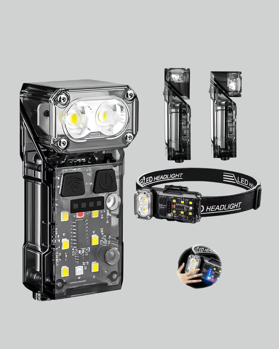 3’ü 1 Arada LED Far Şarj Edilebilir Sensörlü Manyetik 10 Saat Kullanım 3’ü 1 Arada LED Far Şarj Edilebilir Sensörlü Manyetik 10 Saat Kullanım