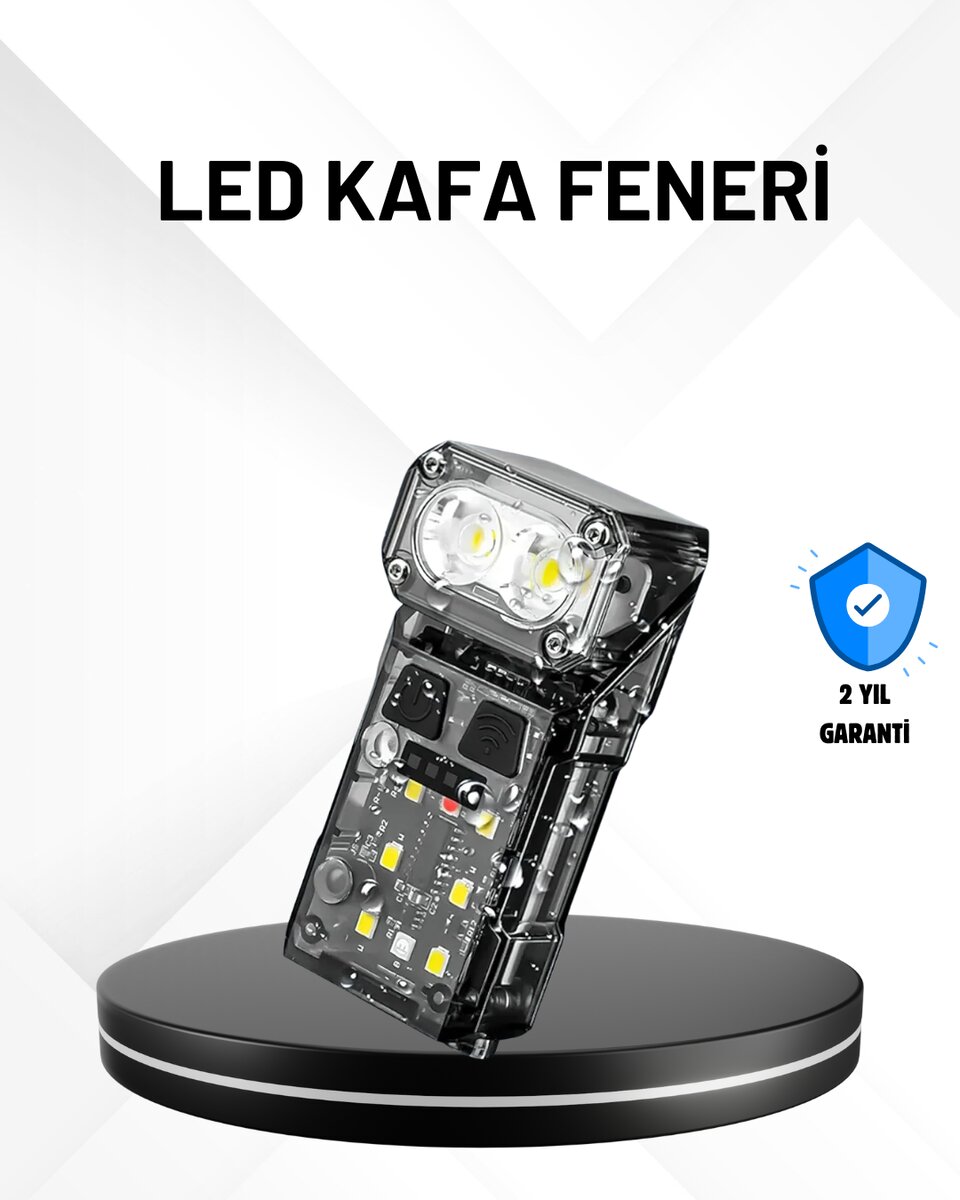 Sensörlü LED Kafa Feneri Şarj Edilebilir Manyetik Eller Serbest Sensörlü LED Kafa Feneri Şarj Edilebilir Manyetik Eller Serbest