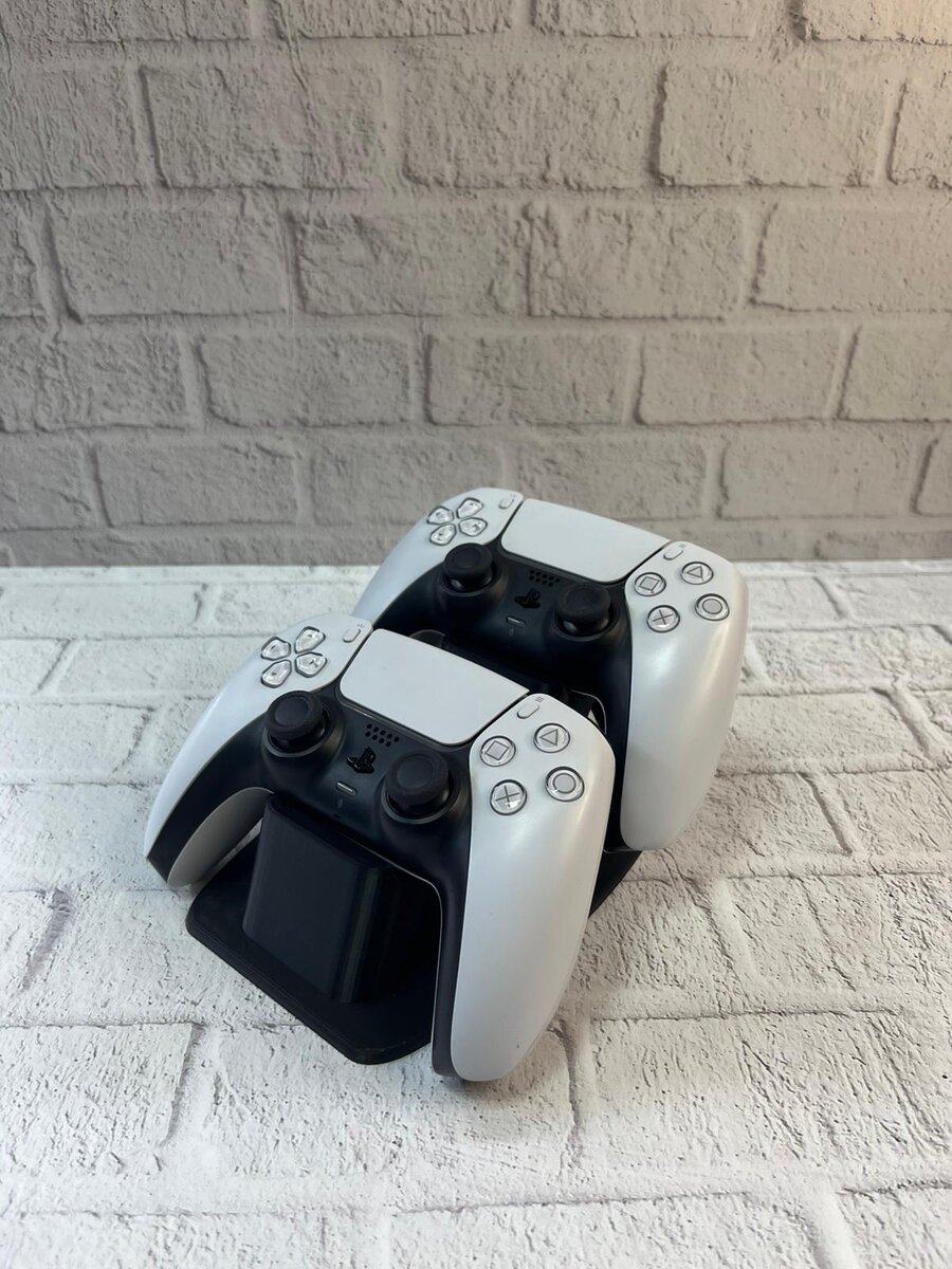İkili Gamepad Tutucu Siyah 7x18 cm Masa ve Raf Düzeni İkili Gamepad Tutucu Siyah 7x18 cm Masa ve Raf Düzeni