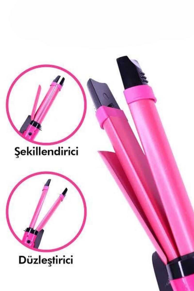 Saç Şekillendirici Düzleştirici ve Maşa Özellikli Şekillendirici Seramik Kaplama Saç Şekillendirici Düzleştirici ve Maşa Özellikli Şekillendirici Seramik Kaplama