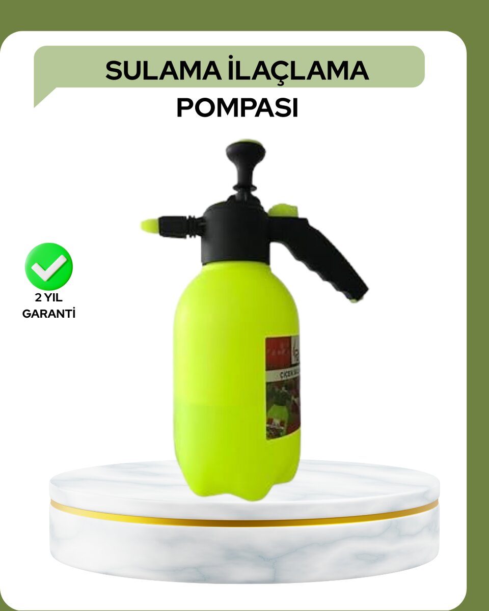 2 Litre Pompalı Püskürtücü Bakır Nozullu Ayarlı Sprey Temizlik ve Bahçe 2 Litre Pompalı Püskürtücü Bakır Nozullu Ayarlı Sprey Temizlik ve Bahçe