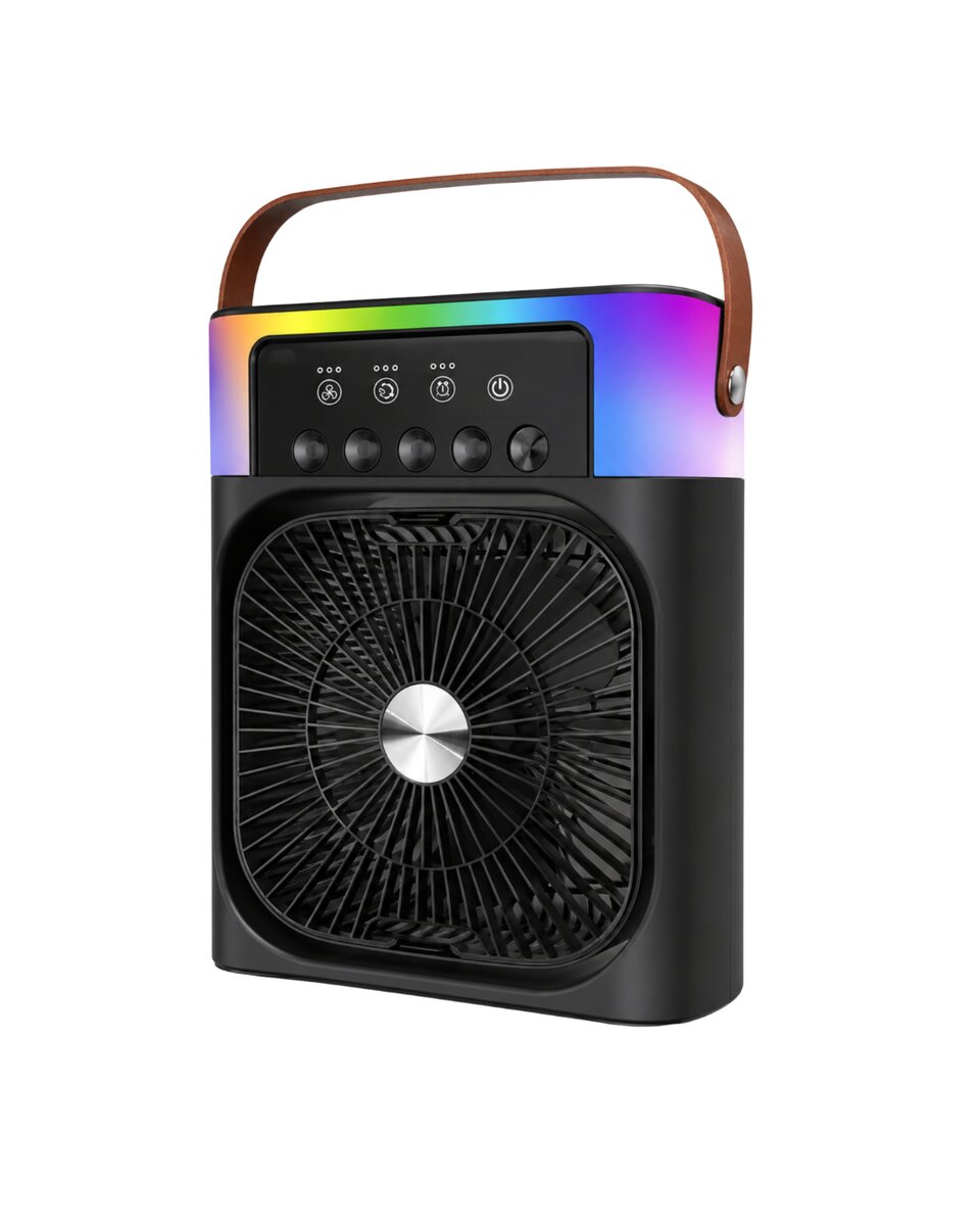 Taşınabilir Sprey Fan RGB Işıklı Mini Klima Soğutucu Nemlendirici USB Şarjlı Taşınabilir Sprey Fan RGB Işıklı Mini Klima Soğutucu Nemlendirici USB Şarjlı
