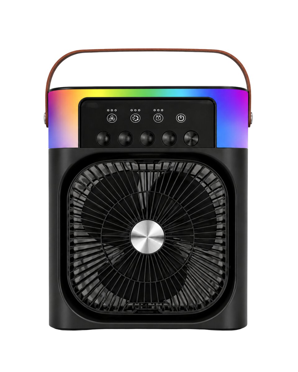 Taşınabilir Sprey Fan RGB Işıklı Mini Klima Soğutucu Nemlendirici USB Şarjlı Taşınabilir Sprey Fan RGB Işıklı Mini Klima Soğutucu Nemlendirici USB Şarjlı