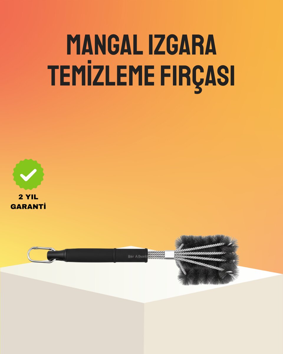 Izgara ve Barbekü Temizleme Fırçası Dayanıklı Tasarım Izgara ve Barbekü Temizleme Fırçası Dayanıklı Tasarım