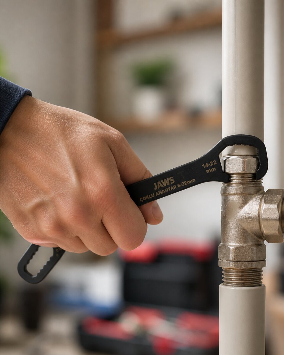 Çok Fonksiyonlu Anahtar 6 22 mm Krom Vanadyum Çelik Dayanıklı ve Taşınabilir Çok Fonksiyonlu Anahtar 6 22 mm Krom Vanadyum Çelik Dayanıklı ve Taşınabilir