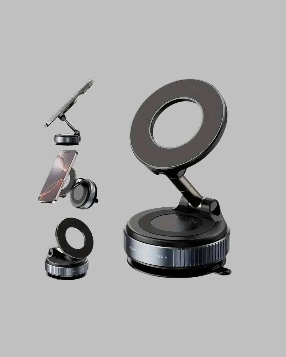360 Derece Ayarlanabilir Manyetik Araç Telefon Standı 360 Derece Ayarlanabilir Manyetik Araç Telefon Standı