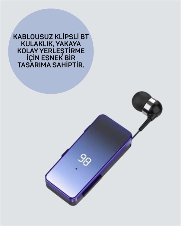 Otomatik Geri Sarma Mekanizmalı Kulaklık – Pratik Kullanım İçin Akıllı Kablo Yönetimi