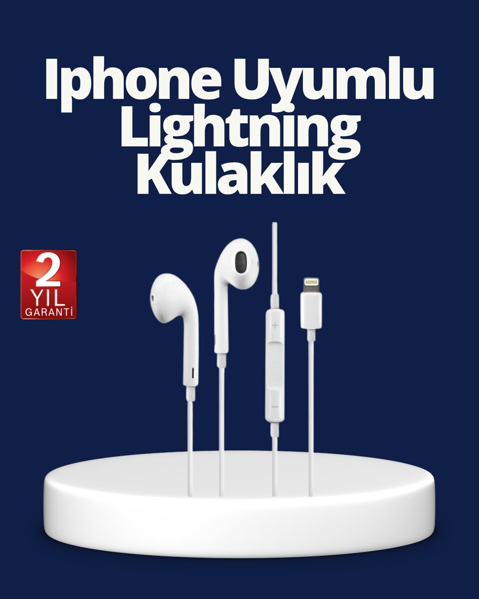 Yüksek Ses Kaliteli Mikrofonlu Kablolu Kulak İçi Kulaklık Yüksek Ses Kaliteli Mikrofonlu Kablolu Kulak İçi Kulaklık