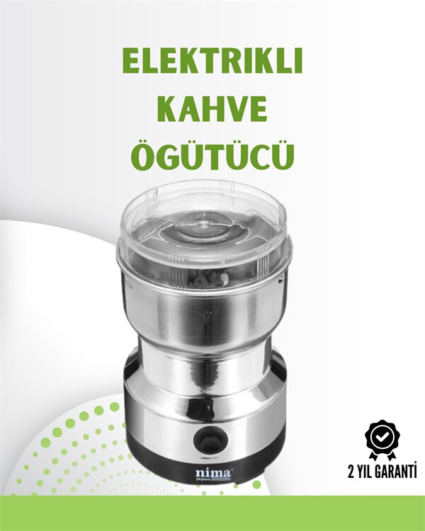Kahve ve Baharat Değirmeni | Kompakt, Hafif, Hızlı Öğütme, Şeffaf Kapaklı, Kolay Kullanım Kahve ve Baharat Değirmeni | Kompakt, Hafif, Hızlı Öğütme, Şeffaf Kapaklı, Kolay Kullanım