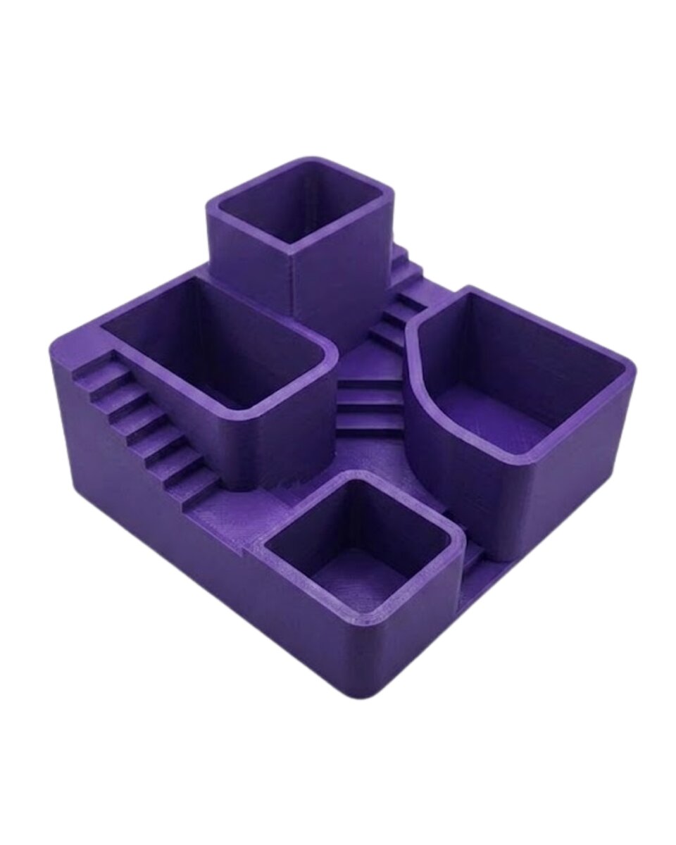 3D Tasarım Kaktüs Saksısı Çok Katlı Dekoratif Bitki Standı