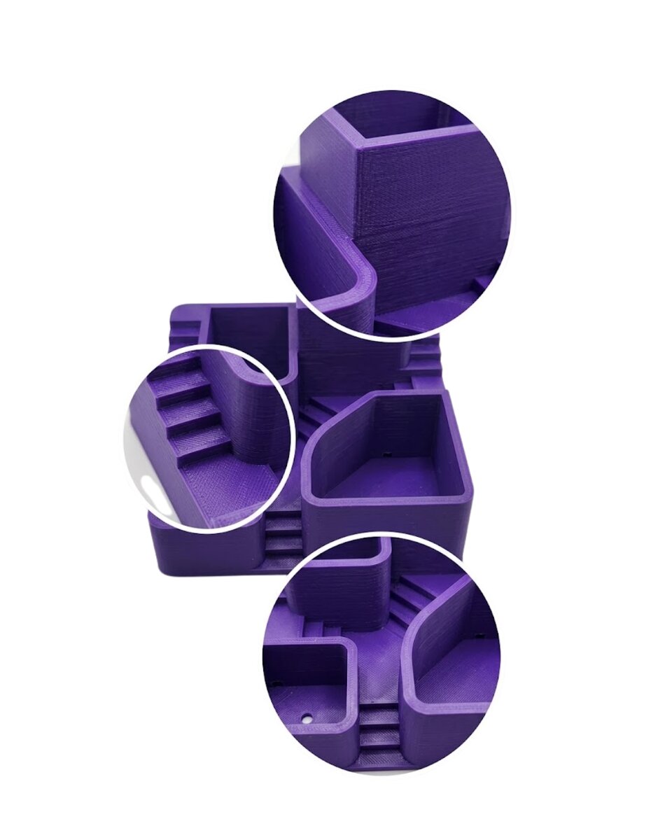 3D Tasarım Kaktüs Saksısı Çok Katlı Dekoratif Bitki Standı