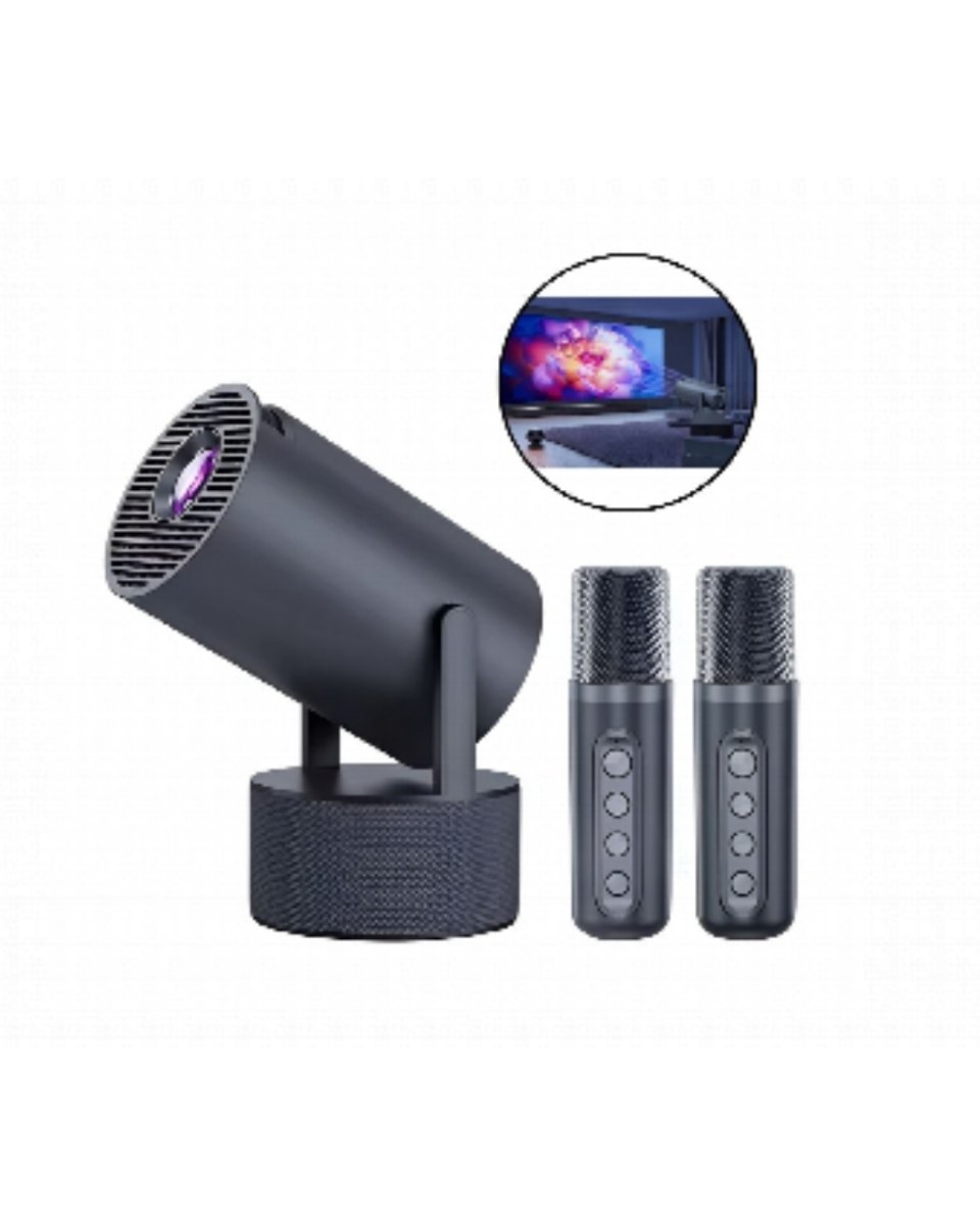 3ü1 Arada Projeksiyon Karaoke ve Bluetooth Hoparlör 3ü1 Arada Projeksiyon Karaoke ve Bluetooth Hoparlör