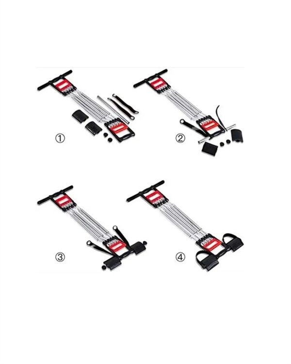 Ayarlanabilir Elastik Yaylı Ergonomik Tasarımlı Kas Güçlendirme Seti Ayarlanabilir Elastik Yaylı Ergonomik Tasarımlı Kas Güçlendirme Seti