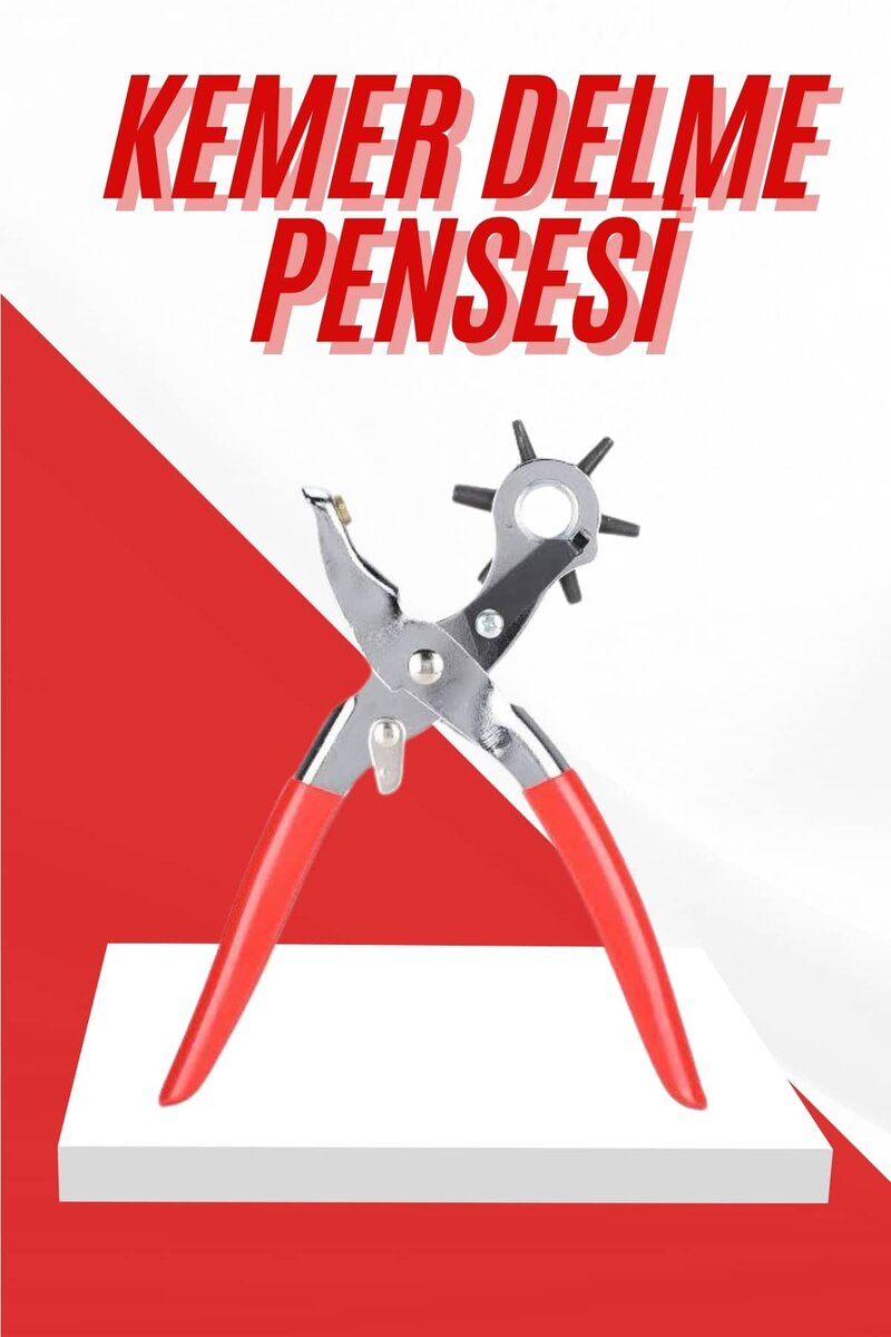Kemer Delme Pensesi 6 Farklı Boyutta Kemer Delici Ev Deri Kemer Kemer Delme Pensesi 6 Farklı Boyutta Kemer Delici Ev Deri Kemer