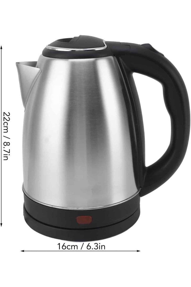 Elektrikli Paslanmaz Çelik Su Isıtcı Çelik Kettle 1.8 Lt. Uzun Ömürlü Elektrikli Paslanmaz Çelik Su Isıtcı Çelik Kettle 1.8 Lt. Uzun Ömürlü