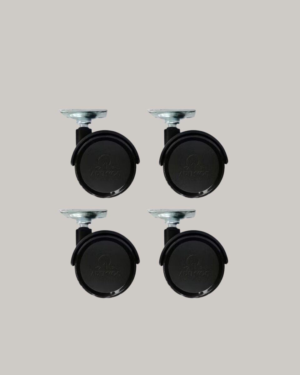 Kilitsiz Mini Tekerlek Ayak 4 cm 4’lü Set Kolay Montaj Kilitsiz Mini Tekerlek Ayak 4 cm 4’lü Set Kolay Montaj