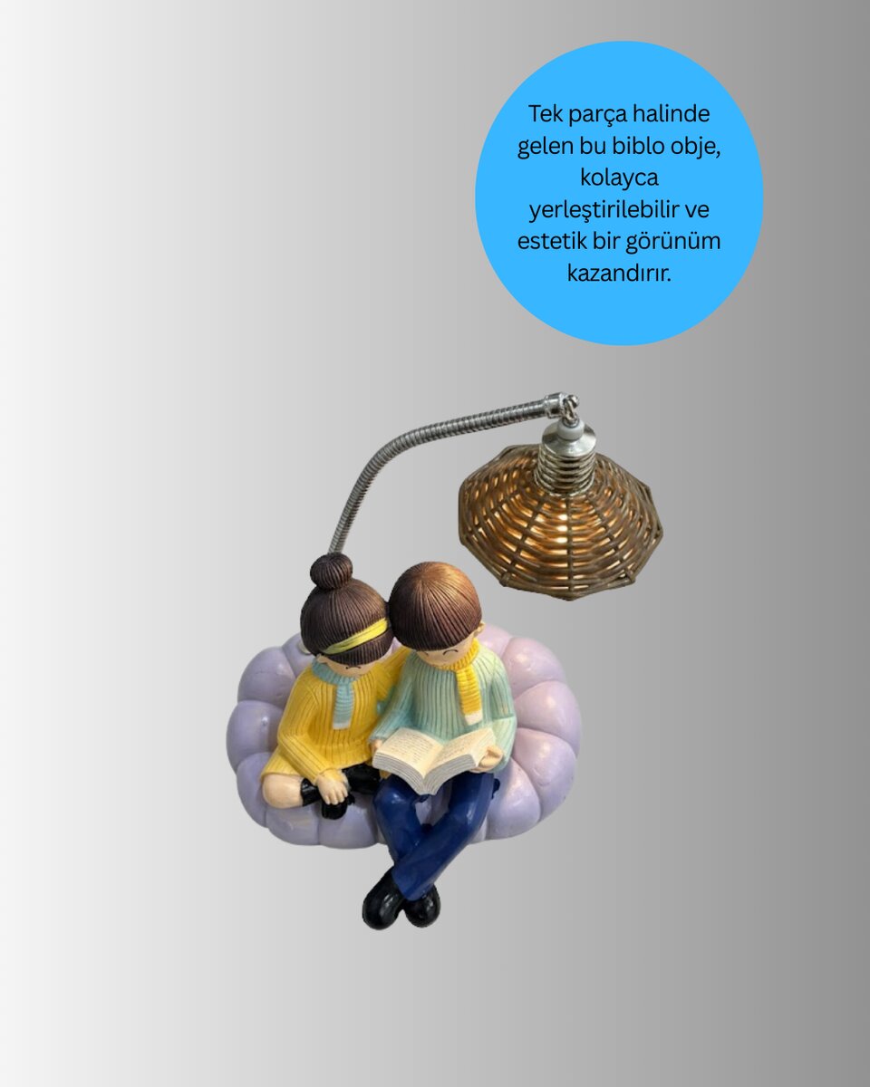 Romantik Çift Temalı Dekoratif Masa Lambası Yumuşak LED Işık Romantik Çift Temalı Dekoratif Masa Lambası Yumuşak LED Işık