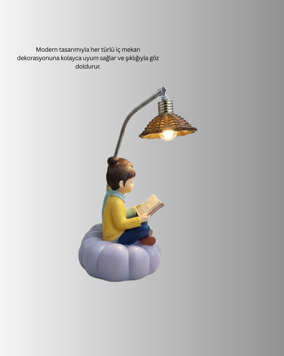 Romantik Çift Temalı Dekoratif Masa Lambası Yumuşak LED Işık Romantik Çift Temalı Dekoratif Masa Lambası Yumuşak LED Işık