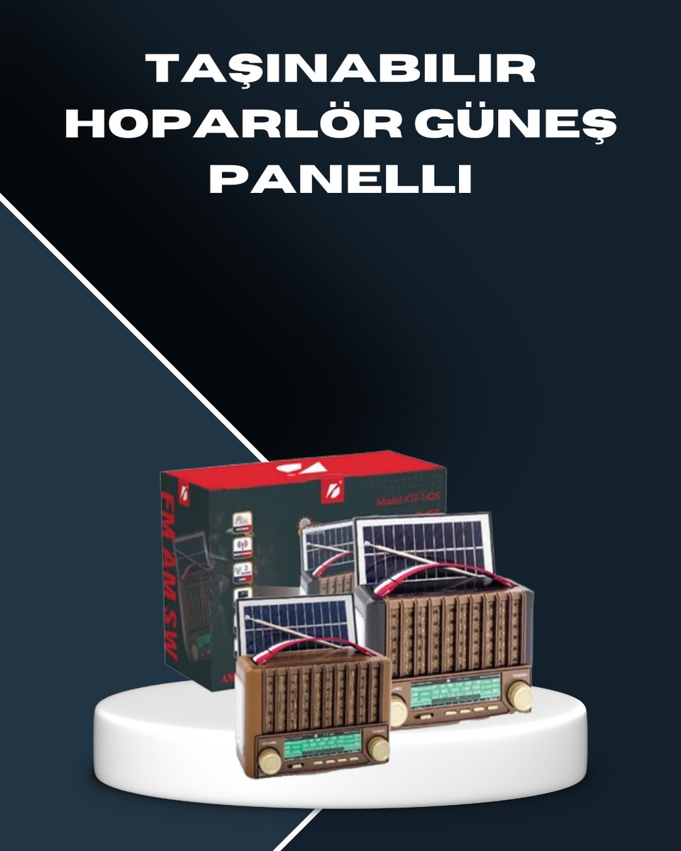 Çok Fonksiyonlu Solar Radyo Bluetooth USB SD Kartlı Taşınabilir Hoparlör Çok Fonksiyonlu Solar Radyo Bluetooth USB SD Kartlı Taşınabilir Hoparlör