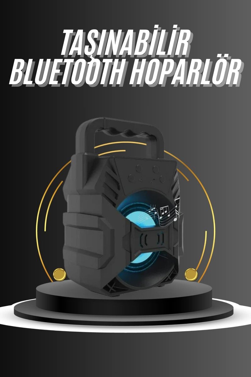 Kablosuz Bluetooth Hoparlör Ses Bombası RGB Işıklı Taşınabilir Yüksek Ses Kaliteli Kablosuz Bluetooth Hoparlör Ses Bombası RGB Işıklı Taşınabilir Yüksek Ses Kaliteli