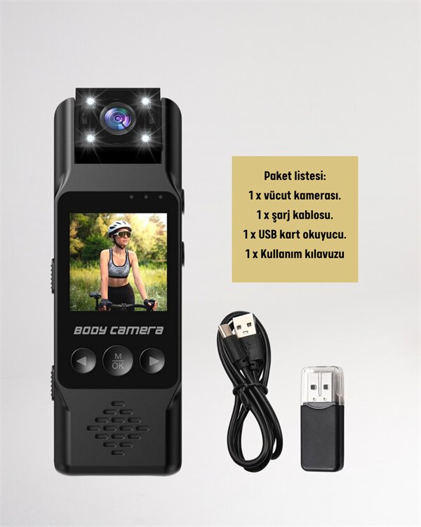 WiFi Destekli Mini Kamera – 180° Dönebilen Lens, 1080P Video, TFT Ekranlı WiFi Destekli Mini Kamera – 180° Dönebilen Lens, 1080P Video, TFT Ekranlı