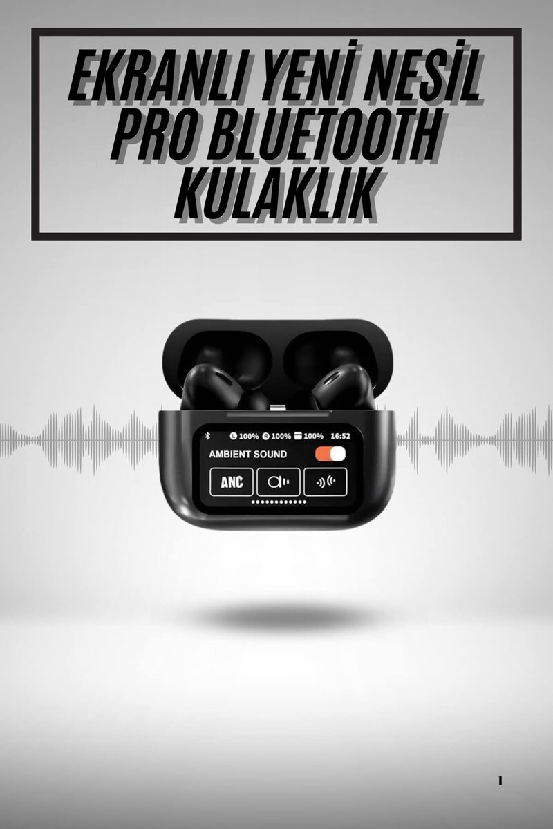 2.Nesil Pro Ekranlı Sesli Görüşme Yapabilen Kablosuz Bluetooth Kulaklık 2.Nesil Pro Ekranlı Sesli Görüşme Yapabilen Kablosuz Bluetooth Kulaklık