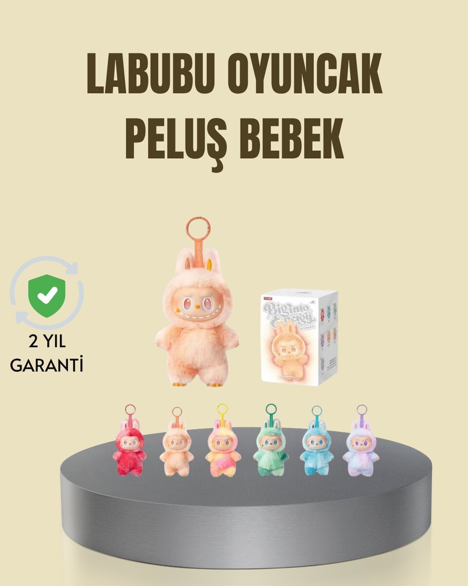 Dekoratif Labubu Peluş Figür Oyuncak Yeni Seri Dekoratif Labubu Peluş Figür Oyuncak Yeni Seri
