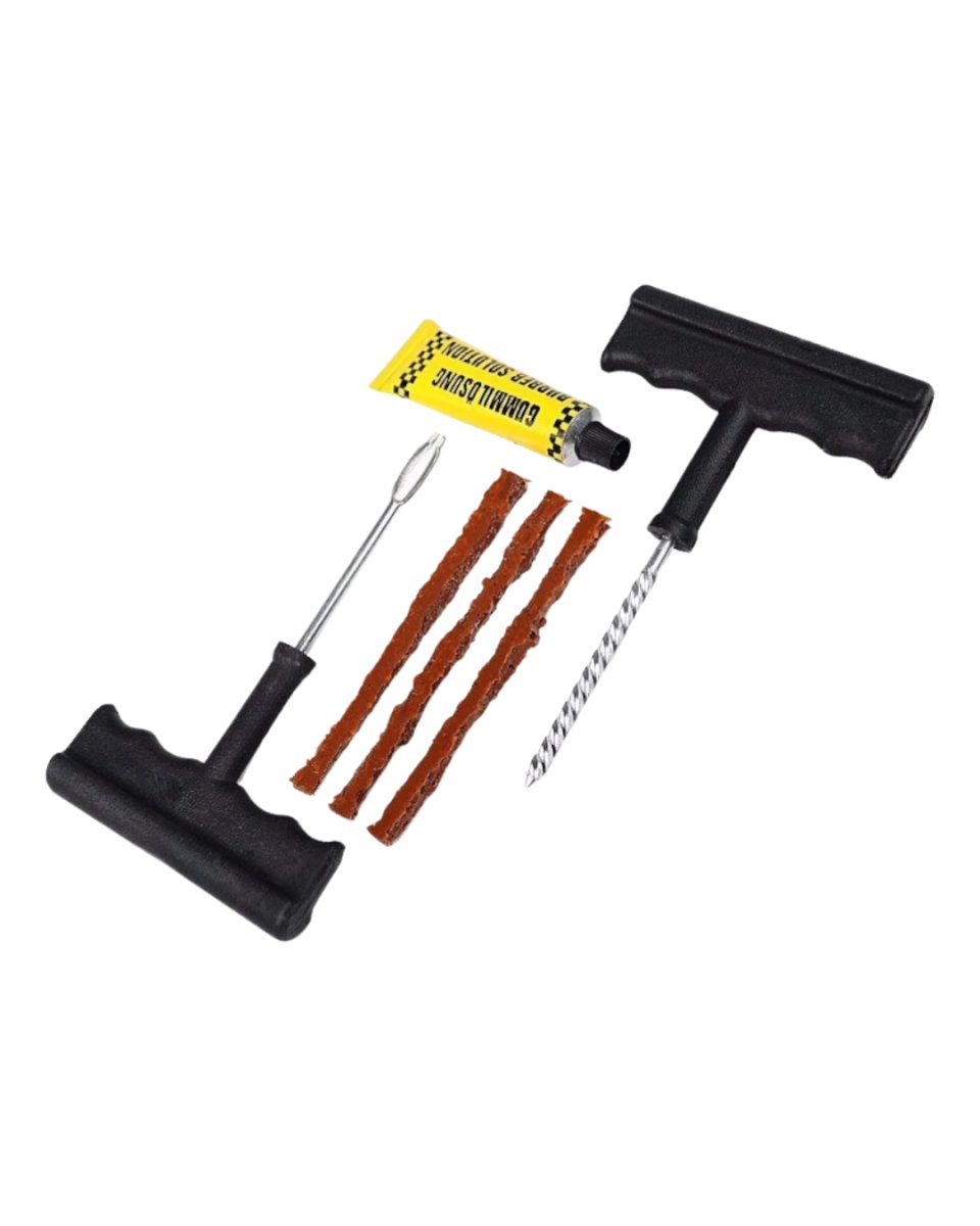 Otomobil Motosiklet Bisiklet İçin Güvenli Lastik Tamir Kiti Otomobil Motosiklet Bisiklet İçin Güvenli Lastik Tamir Kiti