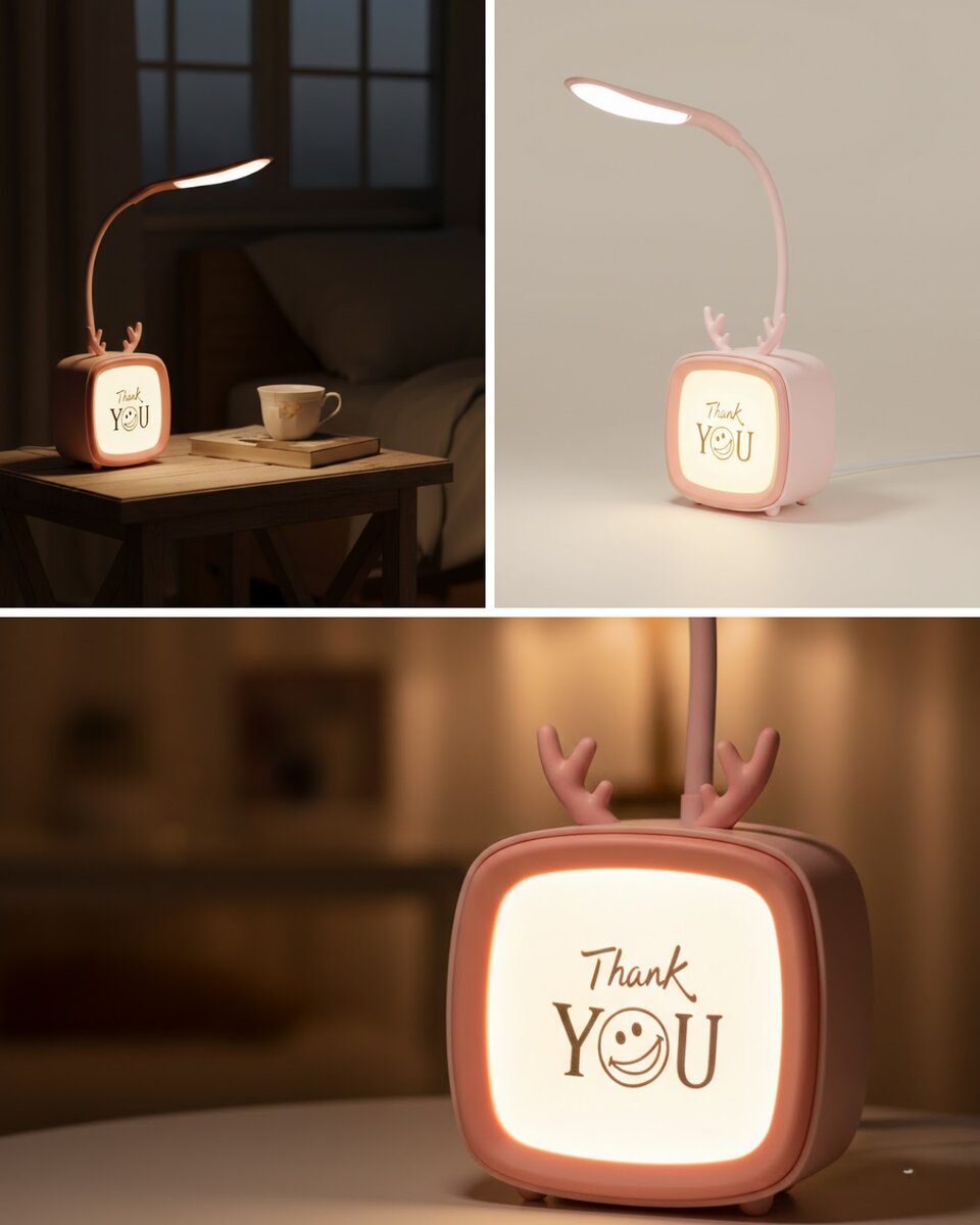 Ayarlanabilir LED Masa Lambası Şarjlı Modern Aydınlatma Ayarlanabilir LED Masa Lambası Şarjlı Modern Aydınlatma