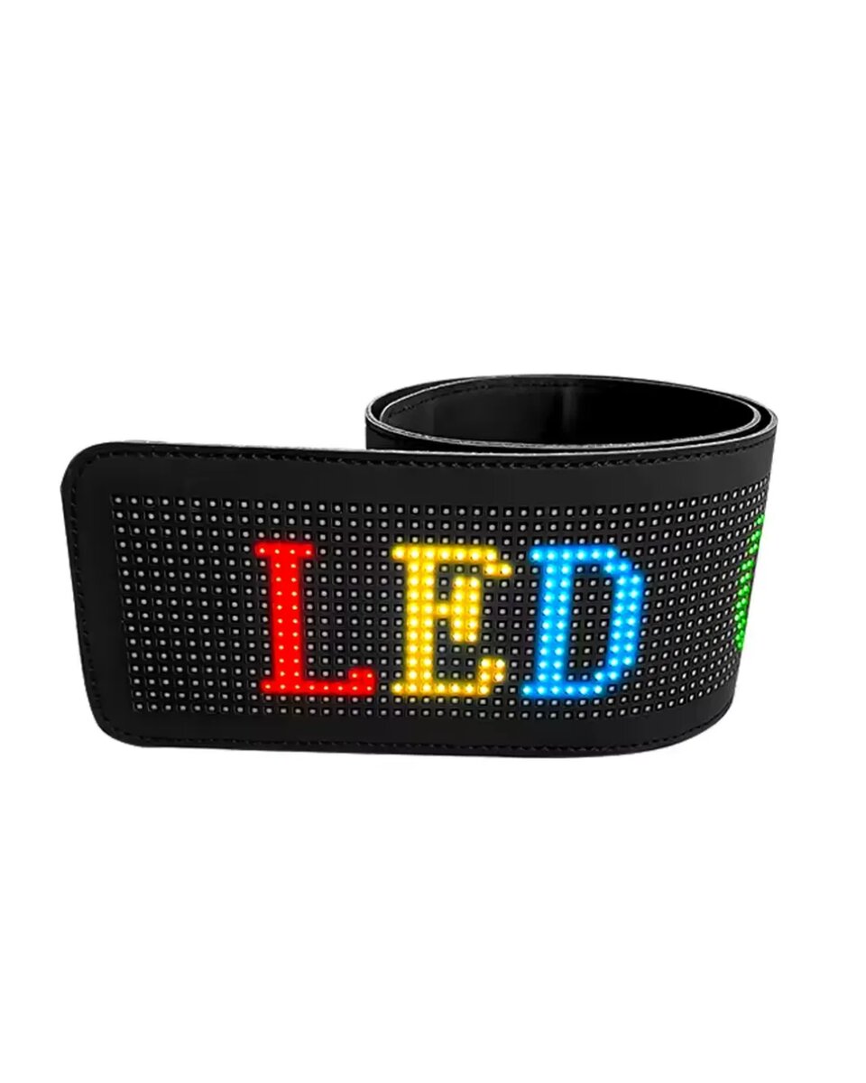 16x96 LED Yazı Paneli 60 cm Esnek RGB Işıklı Programlanabilir Ekran 16x96 LED Yazı Paneli 60 cm Esnek RGB Işıklı Programlanabilir Ekran